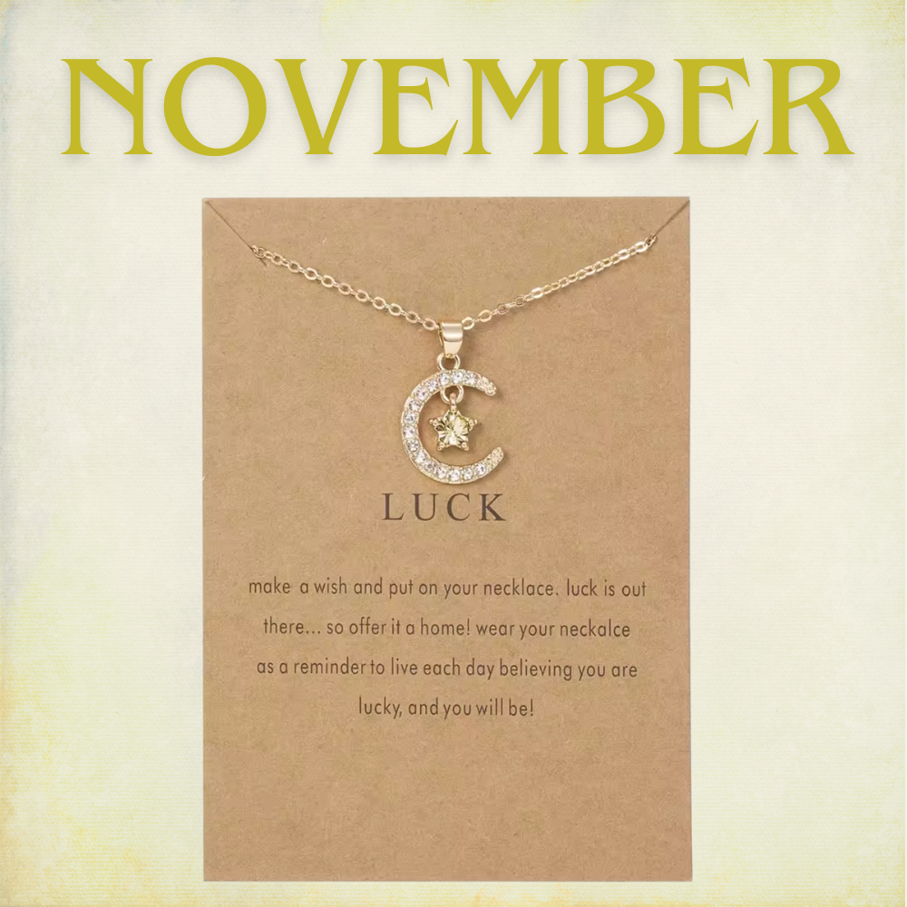 Signature Birthstone Necklace