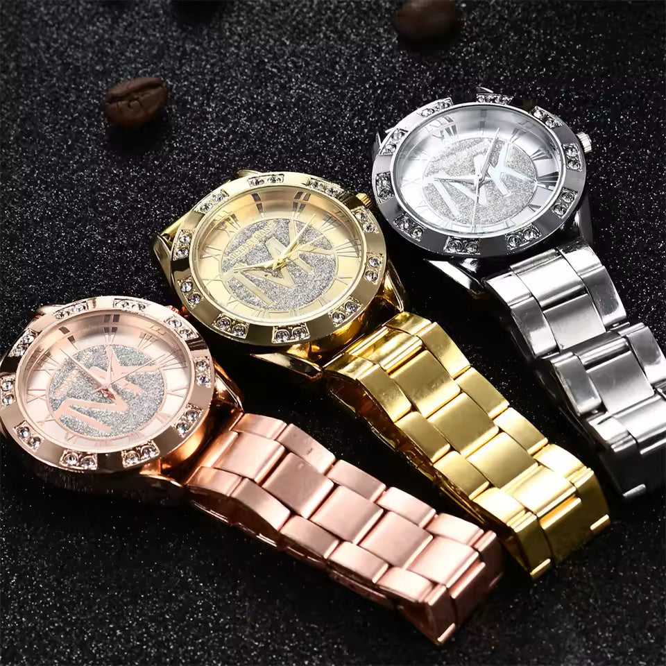 Prestige Gold Bracelet Quartz Watch TVKLogo Edition
