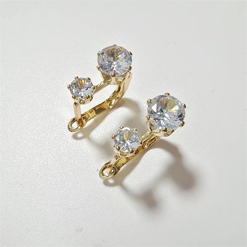 European & American Zircon Earrings